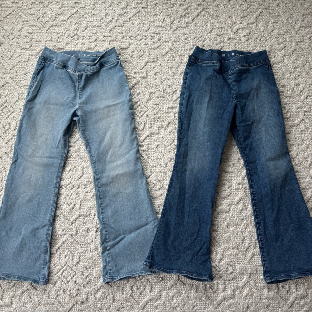 GAP girls flare jeans